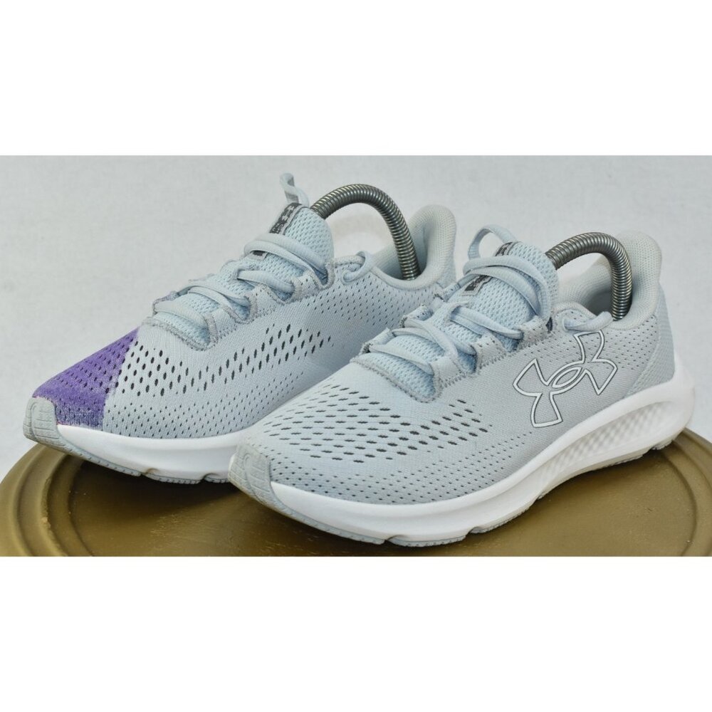🌹Under Armour UA Charged Pursuit 3 Womens Shoes Size 6 Big Logo Running  -Flaws-